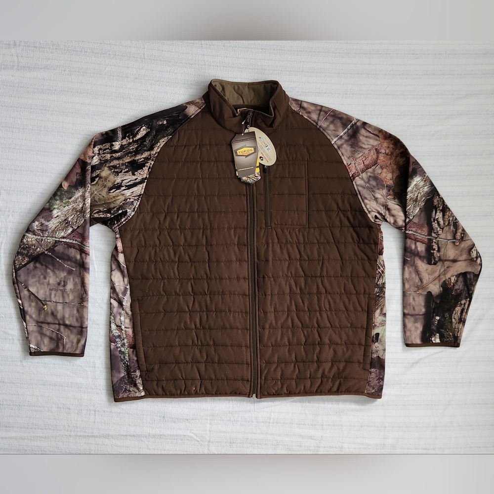 Mossy Oak - Yukon Gear Men's Teslin Hybrid Midlayer - Size 2XL